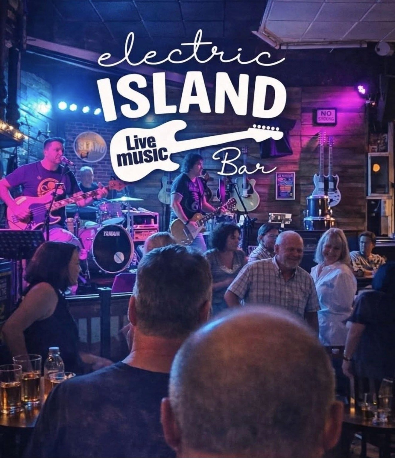 Crowd enjoying live music at Electric Island